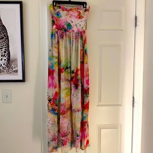 Amanda Uprichard Floral Maxi Dress